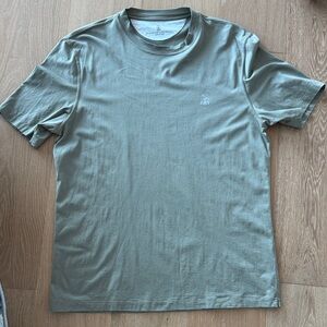 Brunello Cucinelli Olive Short Sleeve Tee